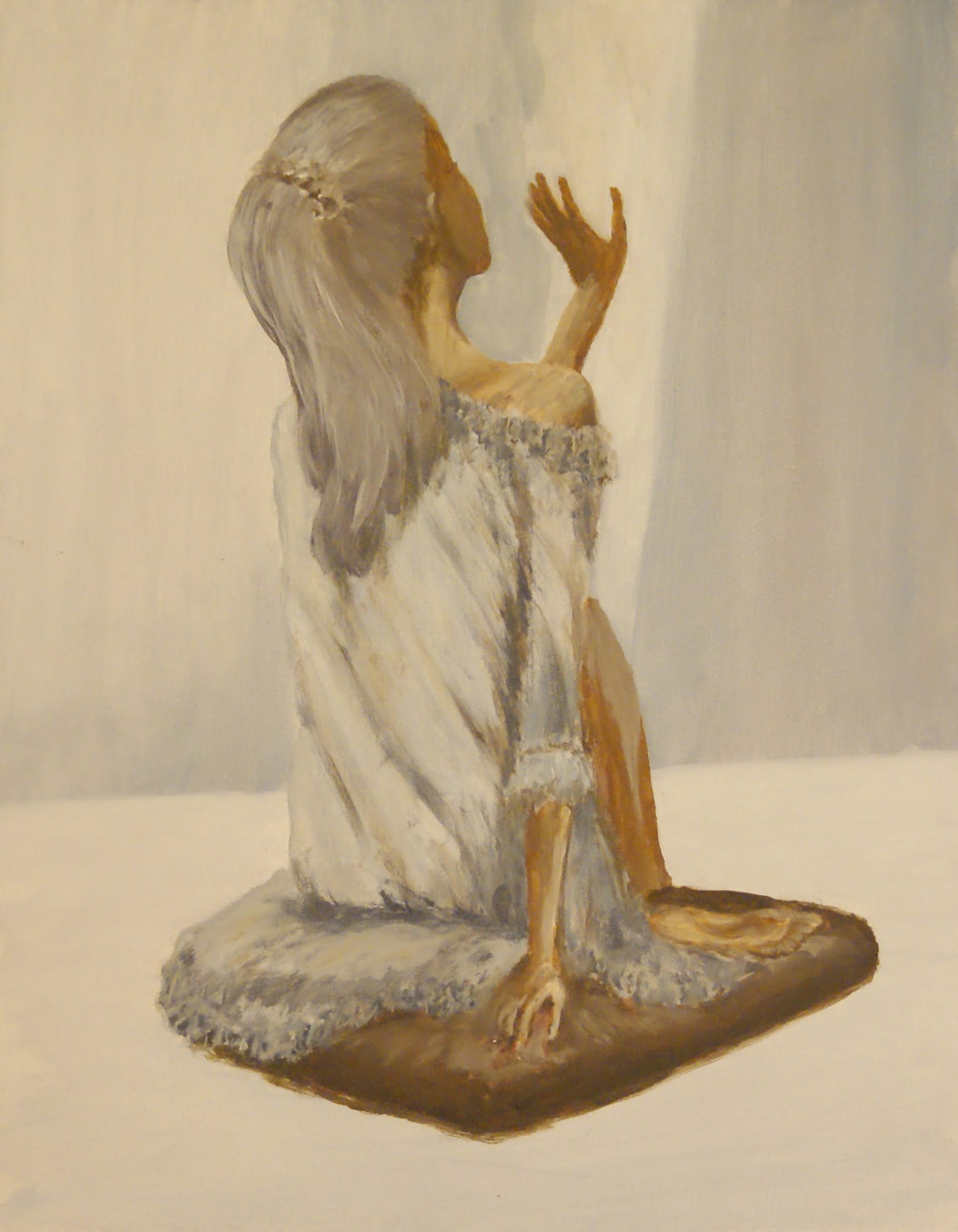 dziewczyna w fiolecie